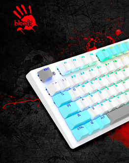 Точность и стиль: игровая клавиатура Bloody S520N теперь в белом цвете