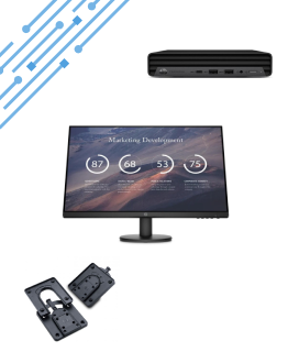 Новое поступление персональных компьютеров HP ProDesk 400 G6 и мониторов HP P27v G4 на склад MIDICT
