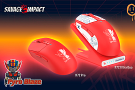 Bloody представляет огненную коллекцию игровых мышей в коллаборации с Savage Impact