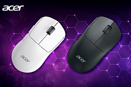Acer представляет инновационную игровую мышь OMR401: новый стандарт точности и комфорта